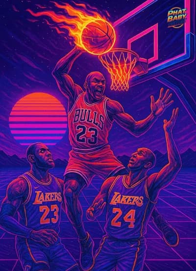 Jordan vs Lakers