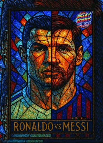 Split Ronaldo Messi